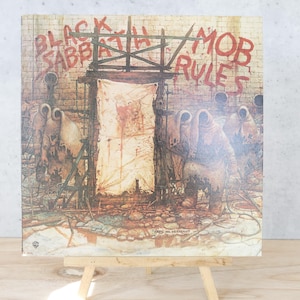 Black Sabbath Mob Rules Vinyl Record LP 33RPM - Warner Bros SP Pressing