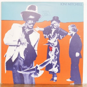 Joni Mitchell Don Juan&#39;s Reckless Daughter Record Album lp Vinyl Record 33RPM Asylum bb-701 Double LP