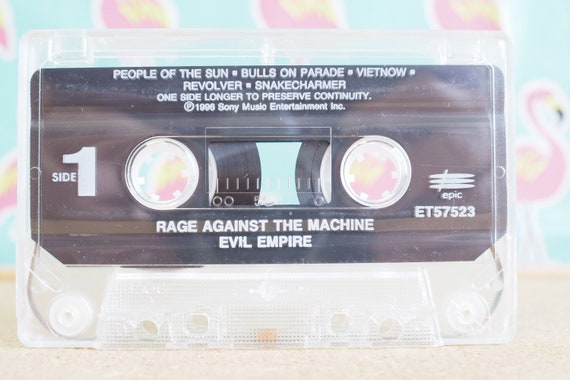 Rage Against the Machine Evil Empire Cassette Tape Dolby