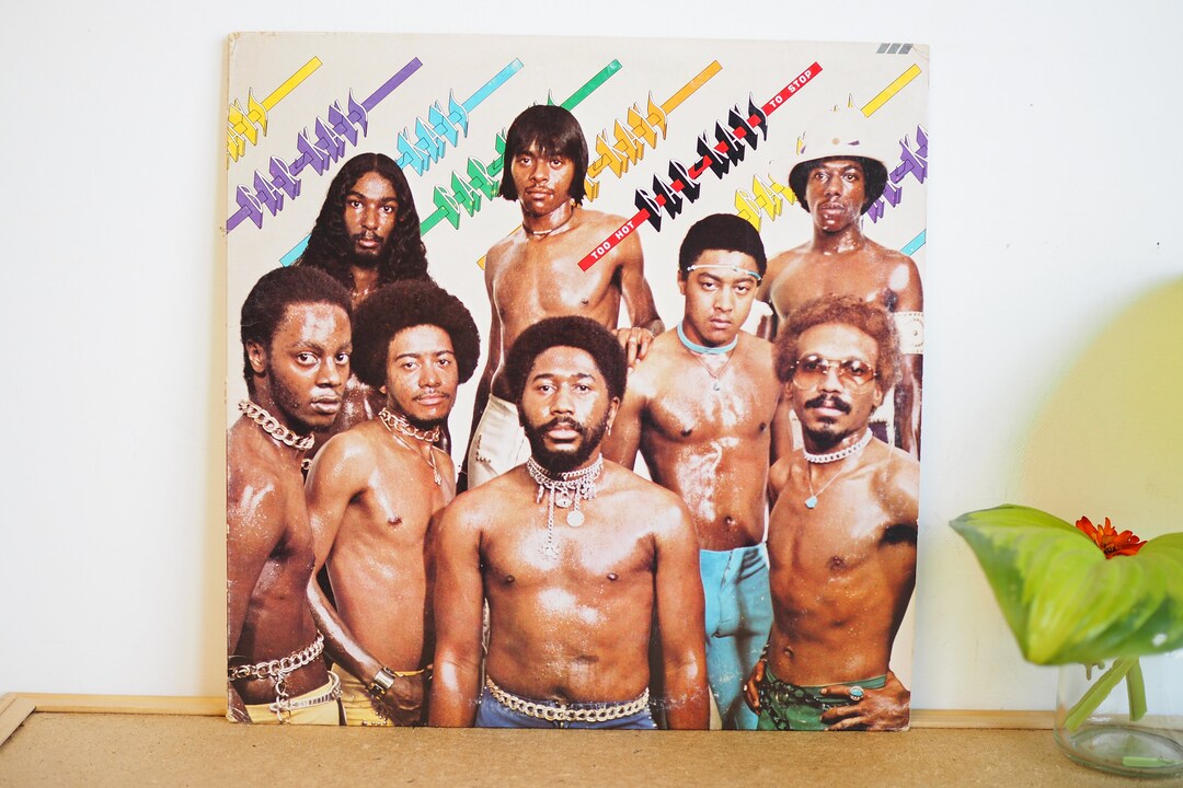 The Bar Kays Too Hot to Stop Record Album Lp Vinyl Record