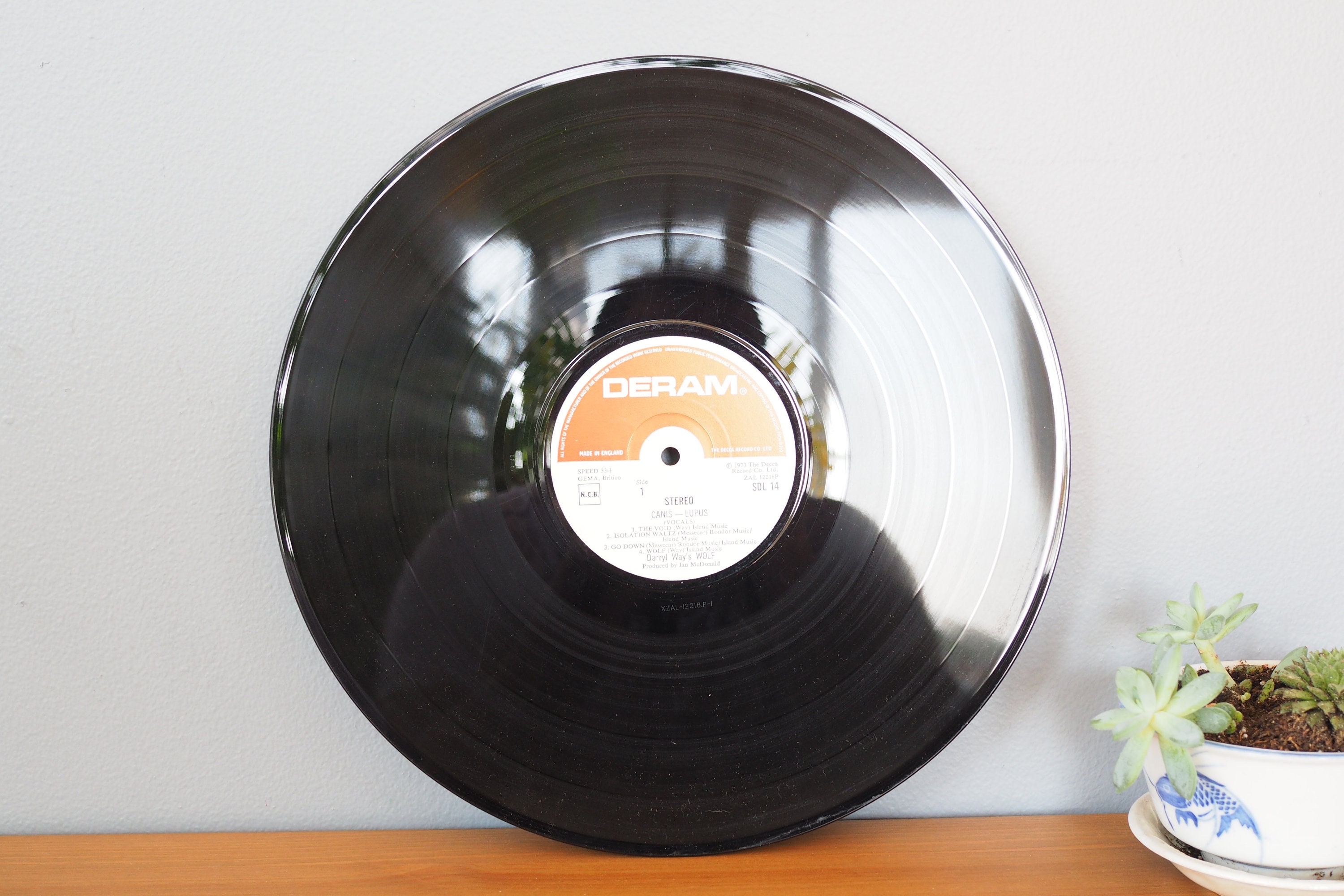 Darryl Way's Wolf Canis Lupus Vinyl Record LP, Deram UK Pressing