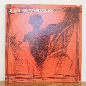 Uriah Heep Salisbury Record Album Vinyl Lp 33rpm Mercury SR 61319