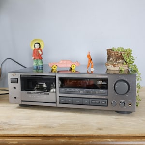 JVC TD-r441 Vintage Cassette Deck Tape Player Recorder Made In Malaysia single well 2 head