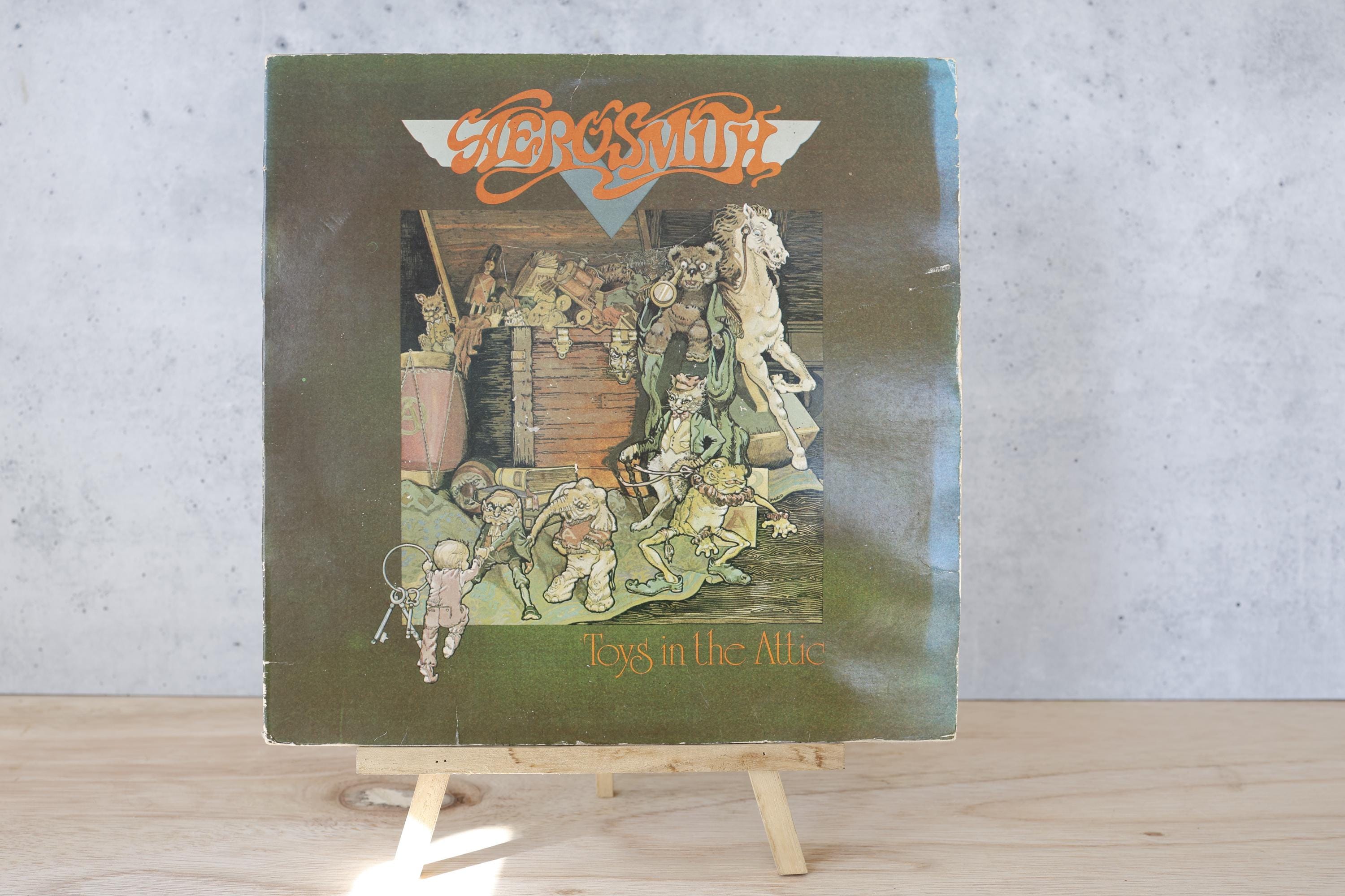 Aerosmith Toys in the Attic Vinyl Record LP, Columbia 33RPM - Etsy