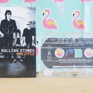 Rolling stones Cassette tape dolby Virgin Records 7243 8 41040 4 7 Like A Rolling stone wild Horses