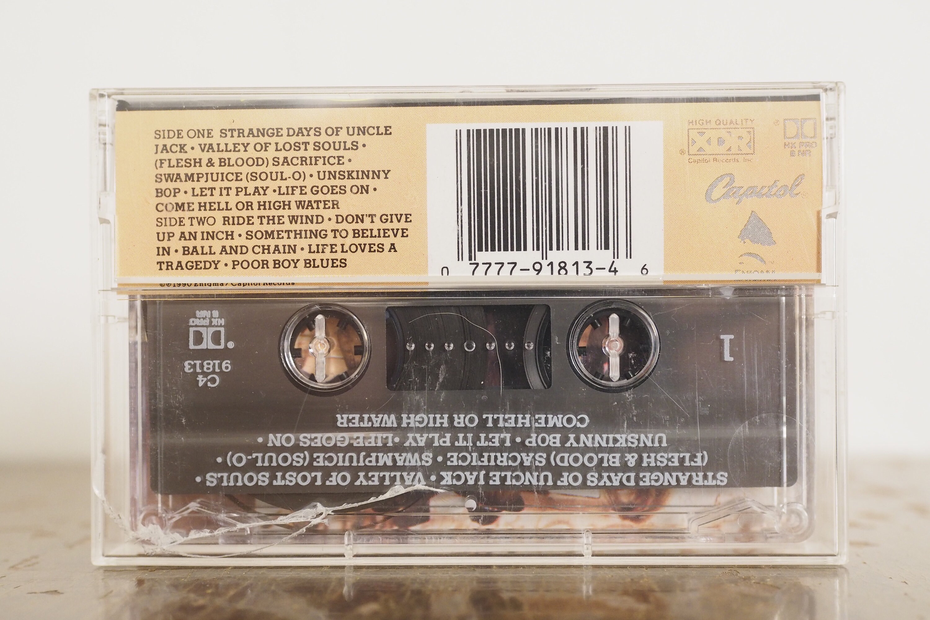 Poison Flesh and Blood Cassette Tape Capitol XDR C4 91813 - Etsy