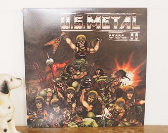 Heavy Metal Vol 2 LP Vinyl Record, Shrapnel Records (NM)