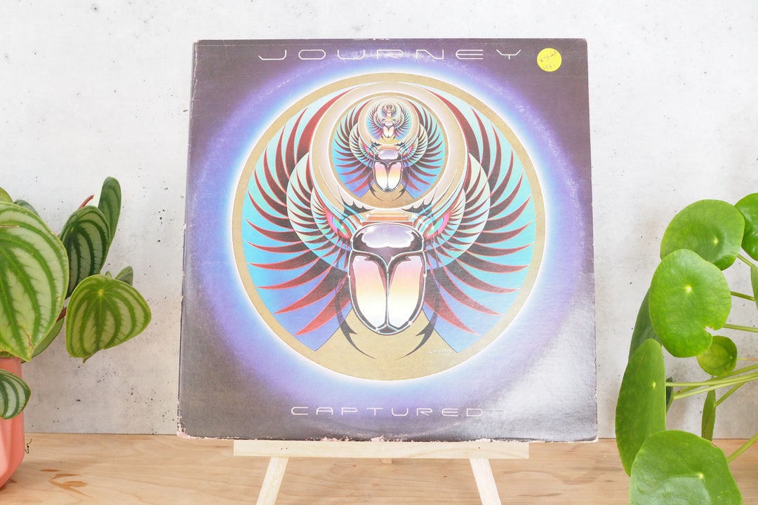 Journey Captured Vinyl Record LP, 1980 Double Album - Etsy