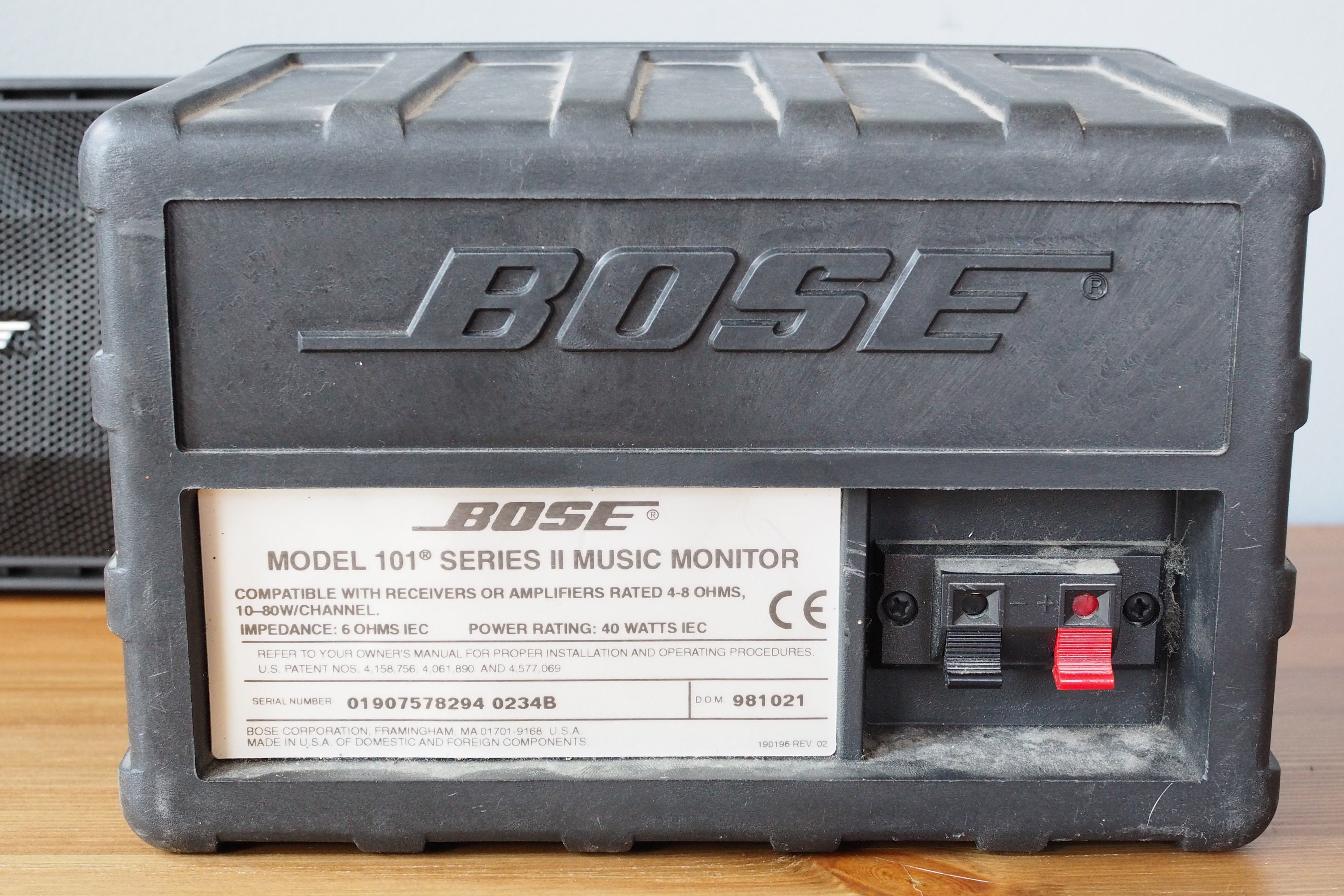 Bose 101 Mini Monitor Speakers and Indoor Speaker Nice - Etsy