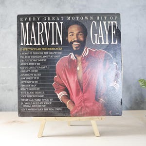 Vintage Every Great Motown Hit Marvin Gaye LP Album Record