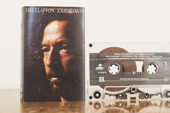 Eric Clapton Journeyman Cassette Tape Dolby Reprise 9 26074-4 