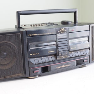 JVC PC-V88 Ghettoblaster Radio Cassette Avec Bluetooth – Boombox Vintage Retro