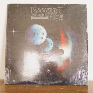 Booker T And The M.Gs Universal Language Vinyl Record 33 RPM Asylum 7e-1093-a-sp Sticky Stuff Disco