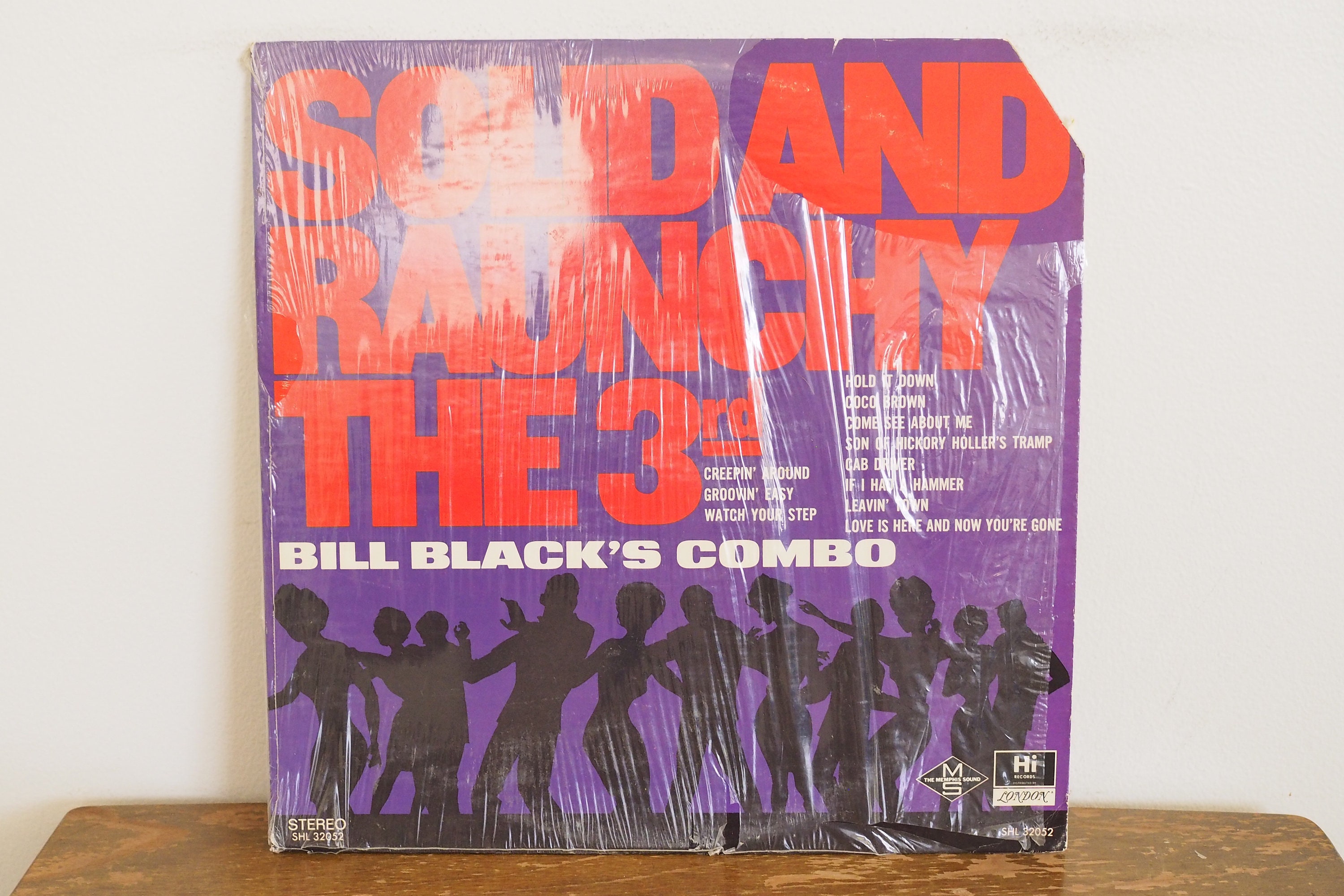 Bill Black's Combo Solid and Raunchy the 3rd Album Lp Vinyl