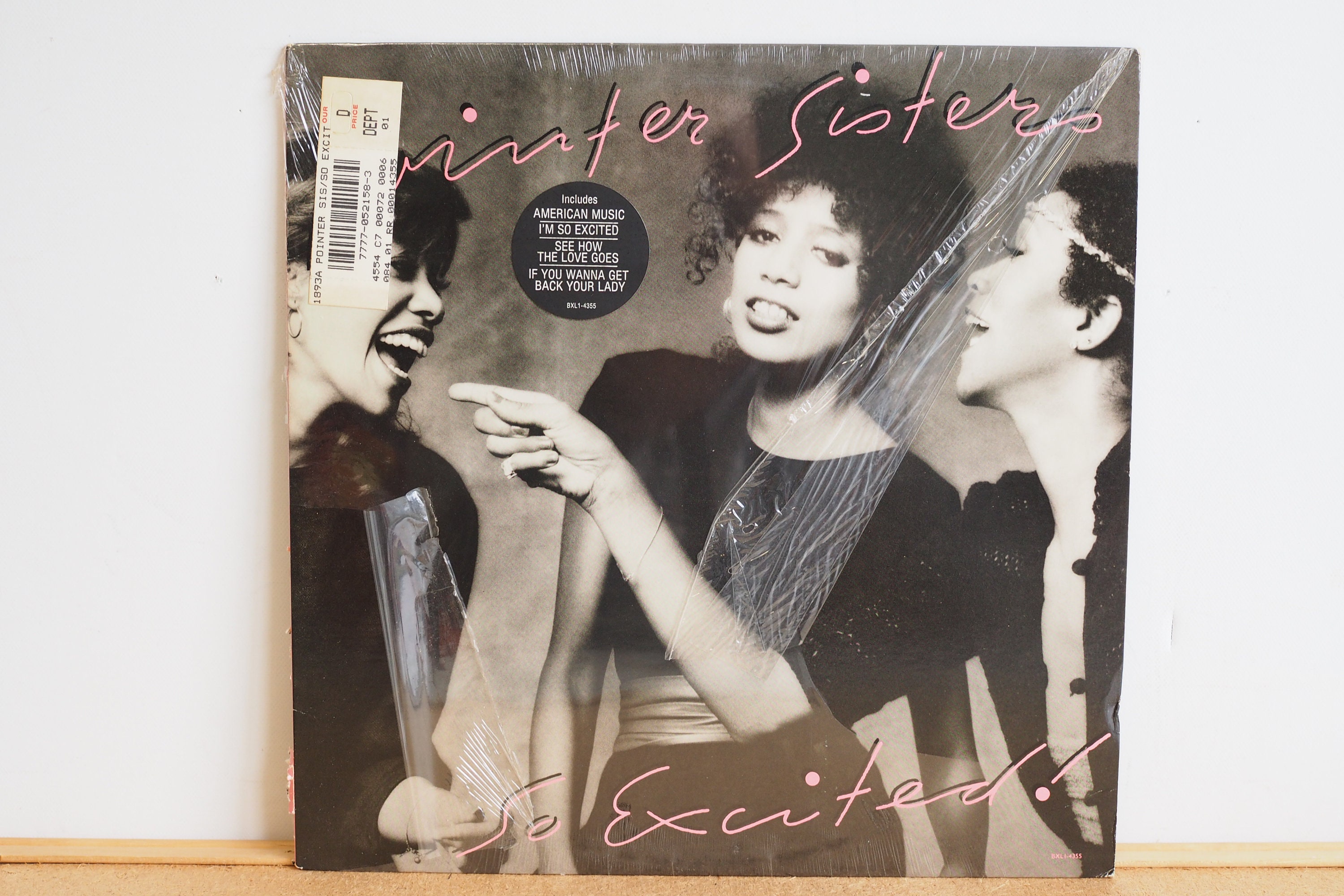 Pointer Sister so Excited Album Lp Vinyl Record 33RPM Planet