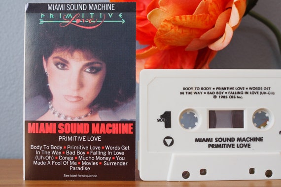 Miami Sound Machine Primitive Love Cassette Tape Dolby