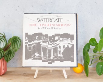Watergate I hope the president is forgiven Album lp Vinyl Record folkway records fd 5553A