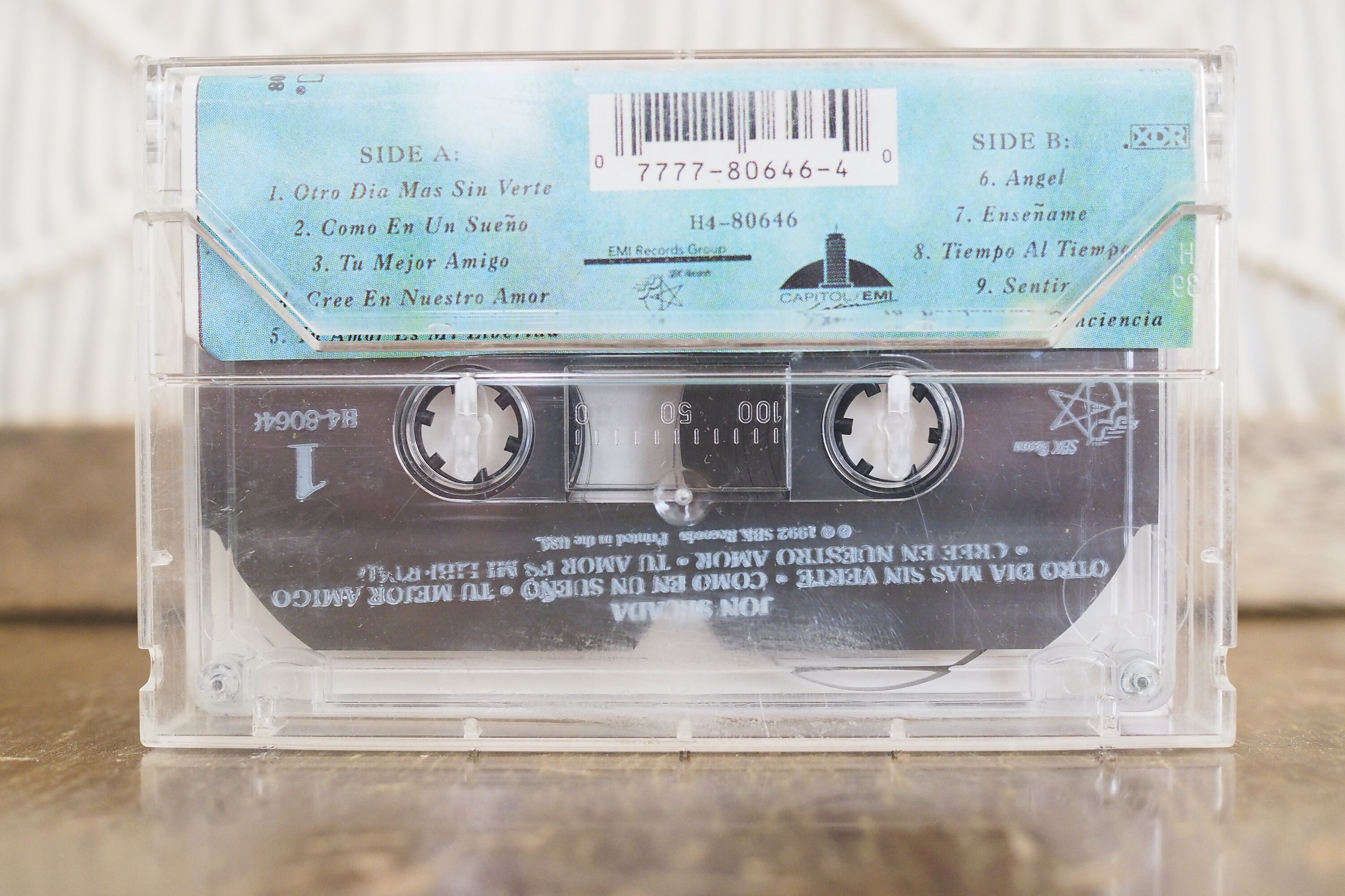 Jon Secada Otra Dia Mas Verte Cassette Tape Dolby 80646-4 - Etsy