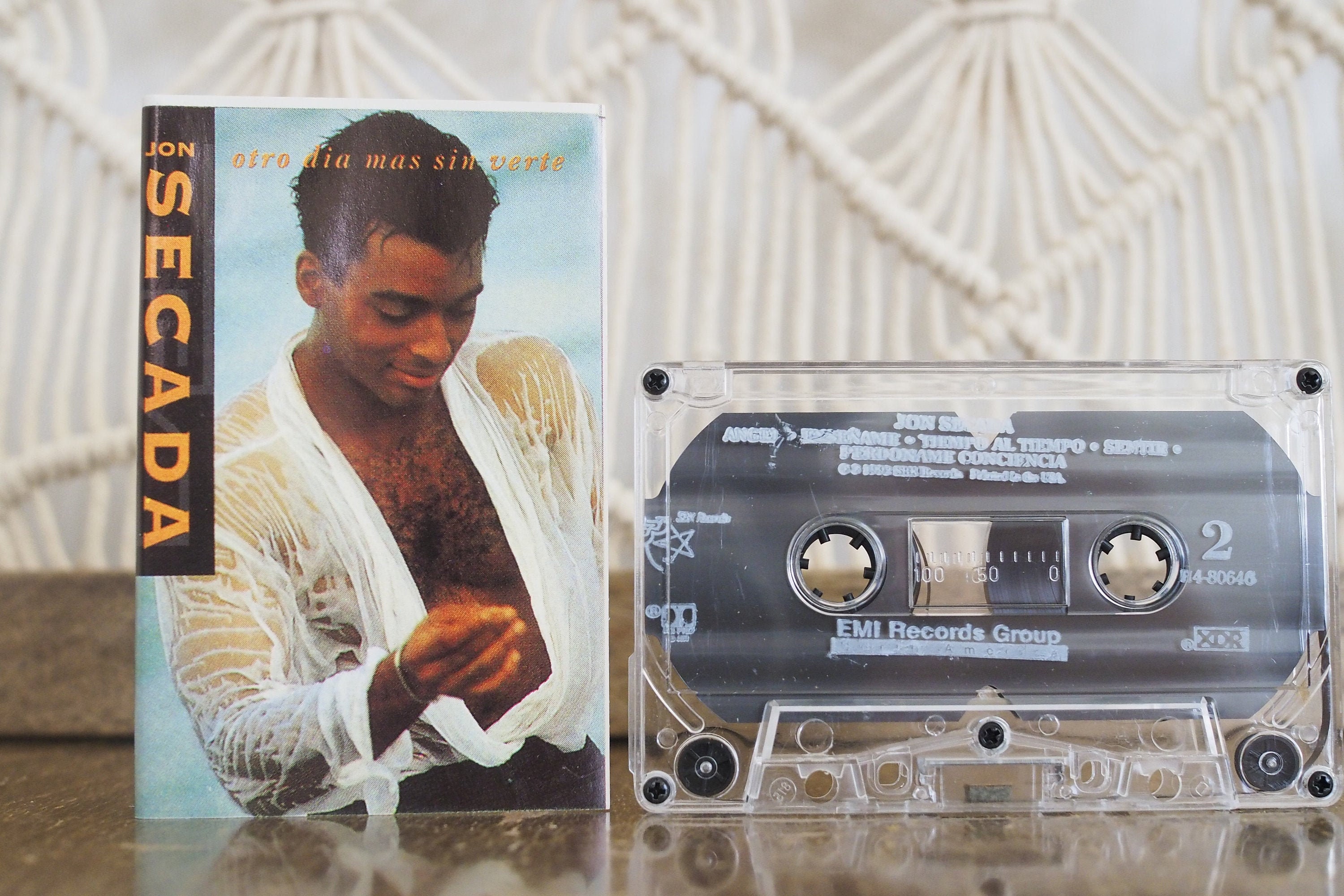 Jon Secada Otra Dia Mas Verte Cassette Tape Dolby 80646-4 - Etsy