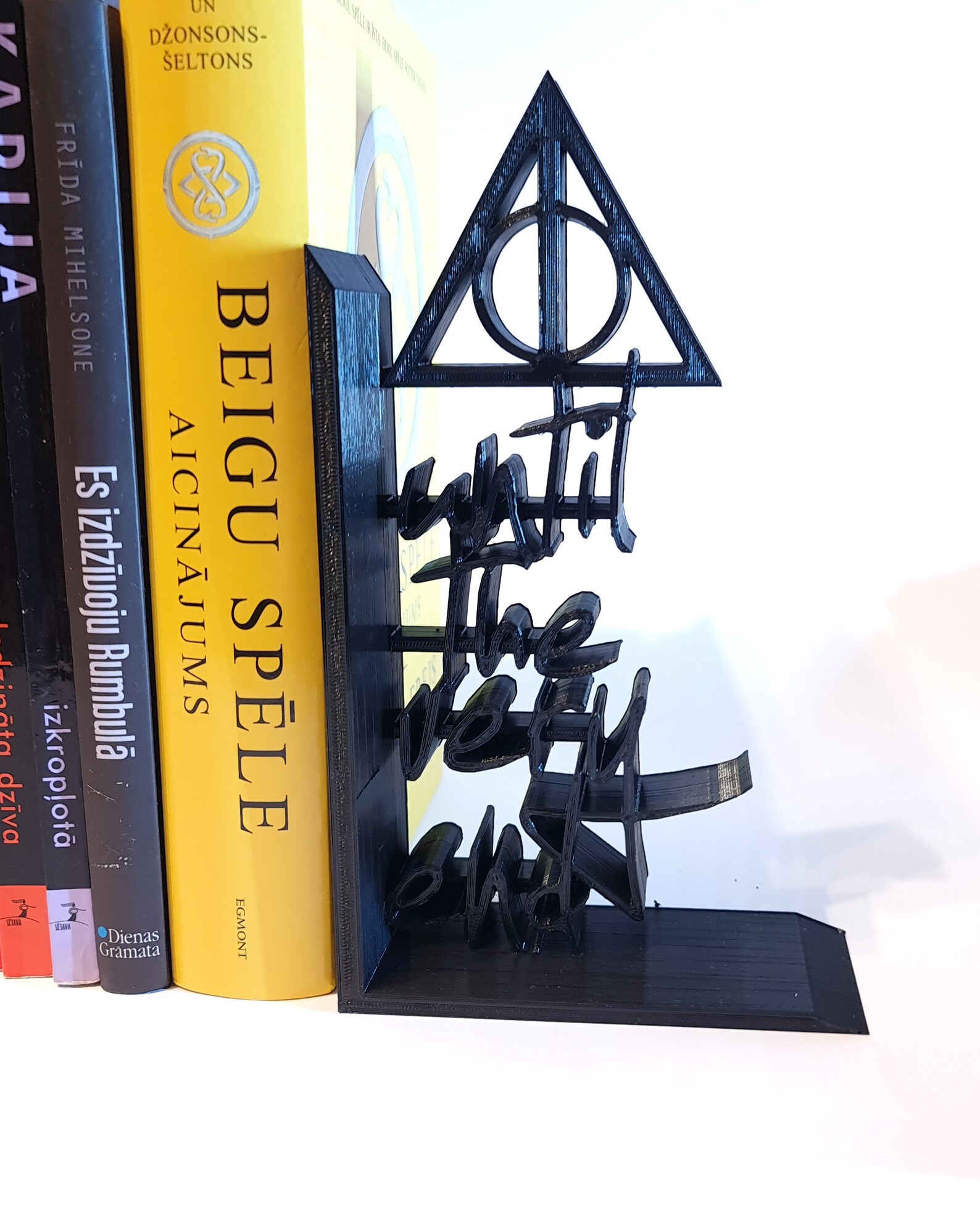 Harry Potter Inspired Bookends Wizards and Wands Book Holder Etsy