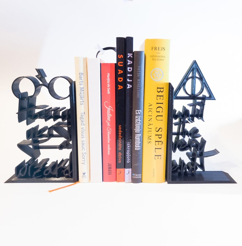 Harry Potter inspired bookend bookends book holder magic Etsy