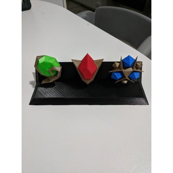 Zelda Ocarina of Time Inspired Spiritual Stones