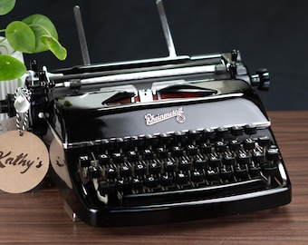 ABCポータブル - 実用タイプライター、1960年、ケース付き - Etsy 日本