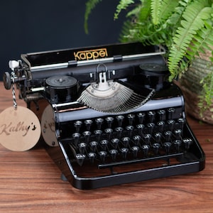 1-3 days QUICK free SHIPPING WORLDWIDE professionally maintained working Kappel old typewriter - working antique