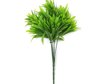 Mini tallo de hoja de follaje resistente al fuego de 30 cm