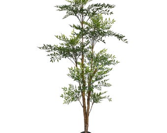 Árbol Nandina ignífugo de 165 cm con 4857 hojas