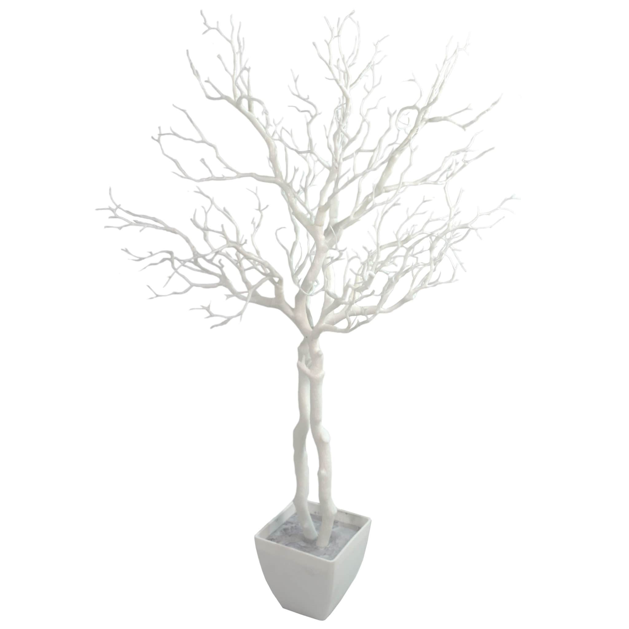 95cm Deluxe Artificial White Plastic Twig Wishing Tree Etsy UK