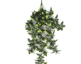 Pothos artificial colgante resistente a los rayos UV y al fuego, 71 cm