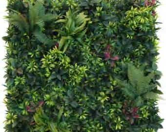 Muro verde UV de 100 cm - Helecho artificial de bosque