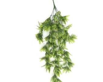 Planta artificial colgante de helecho de Boston resistente a los rayos UV y al fuego, 75 cm