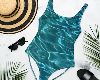 Teal Blue Water Ocean Waves Fun Relaxing Teal Blue Wave  display picture 3