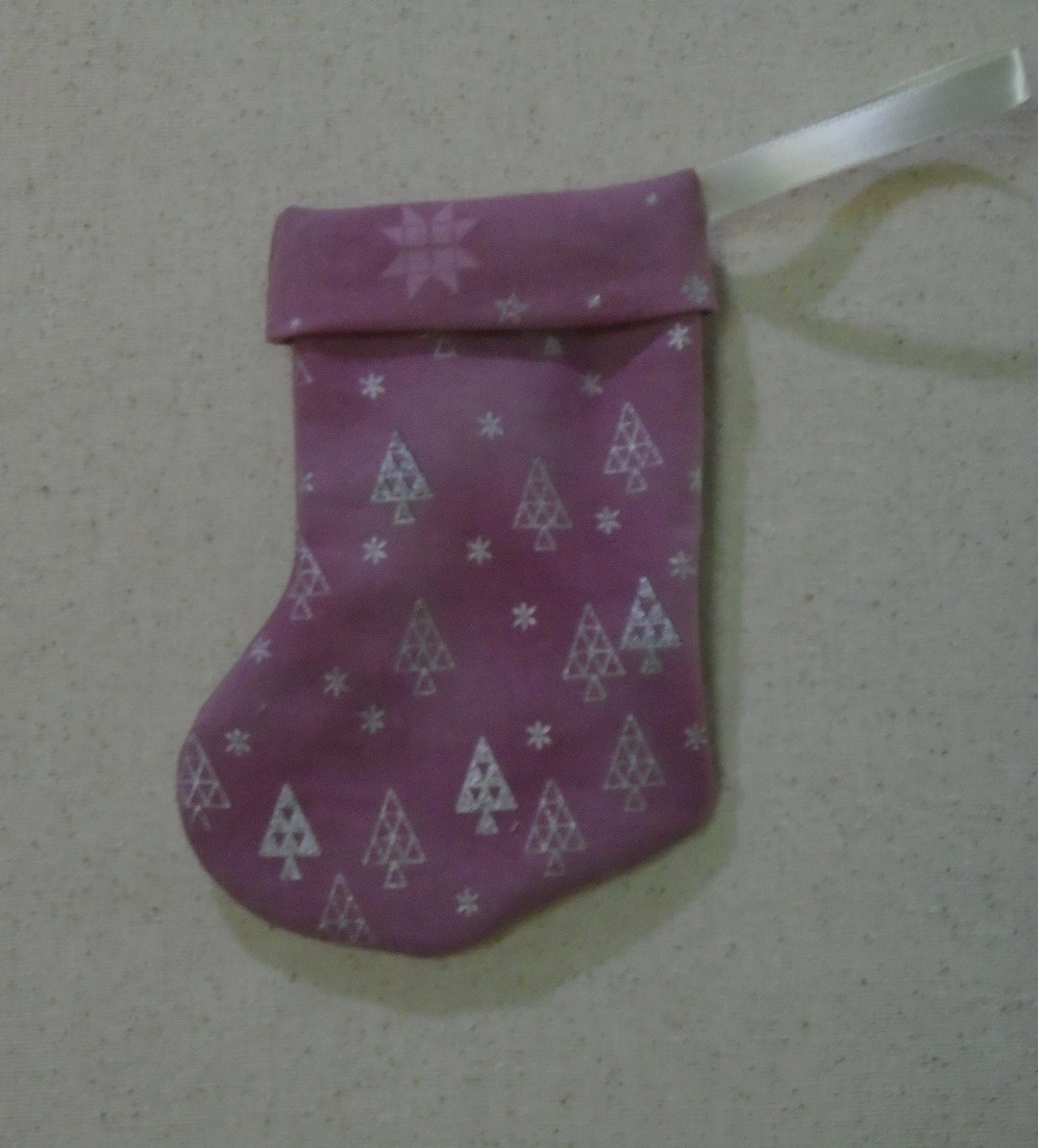 Mini Christmas Stocking/gift Card Holder Etsy