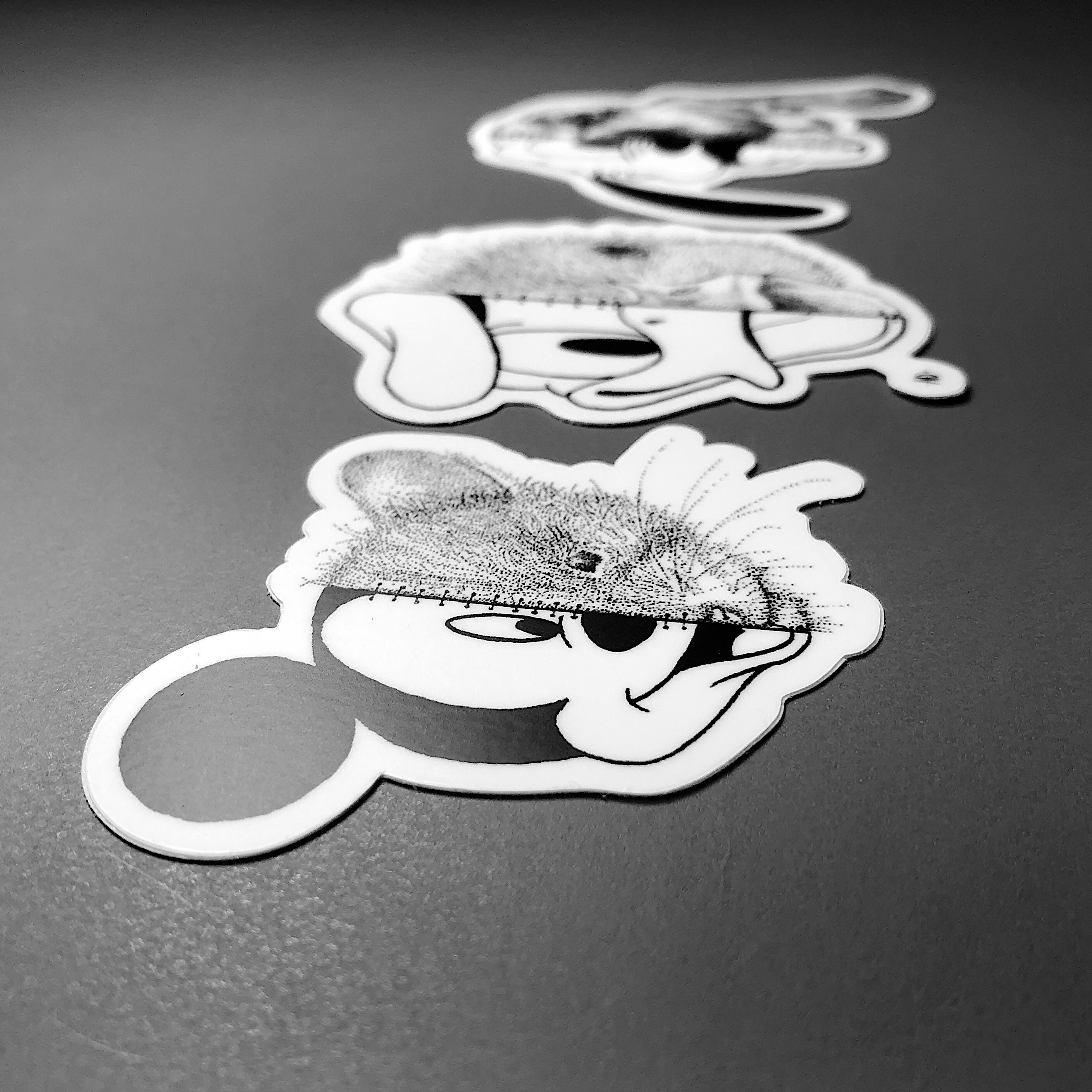 Daffy/ Duck: Halloween Stickers - Etsy