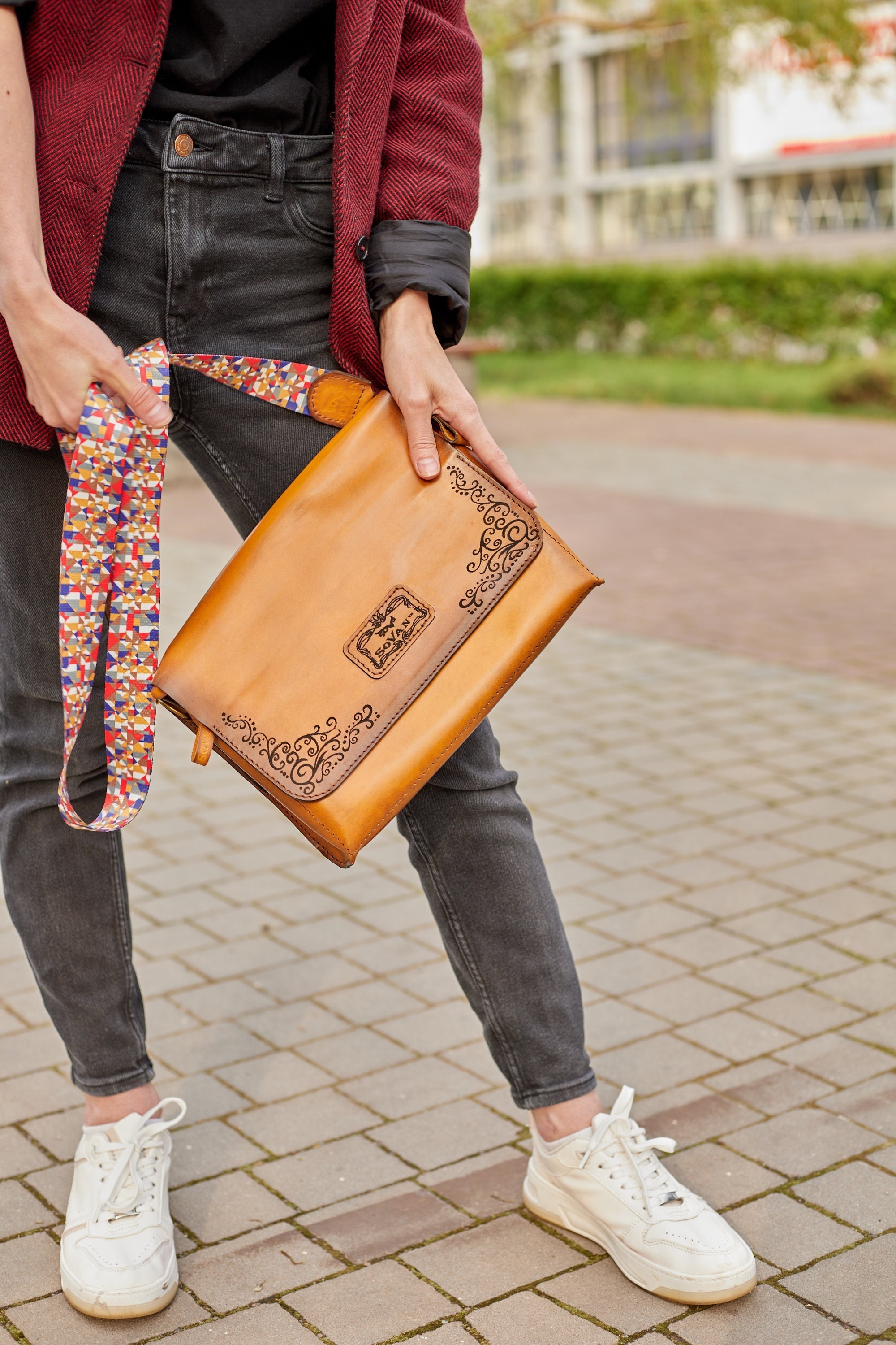  Women Ladies Satchel Canvas Tote Messenger Leather Purse  Shoulder Bag Handbag by Rondaful : Clothing, Shoes & Jewelry