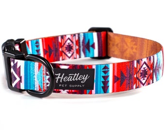 Spirit Trail Classic Dog Collar - Tribal | Aztec | Navajo Style