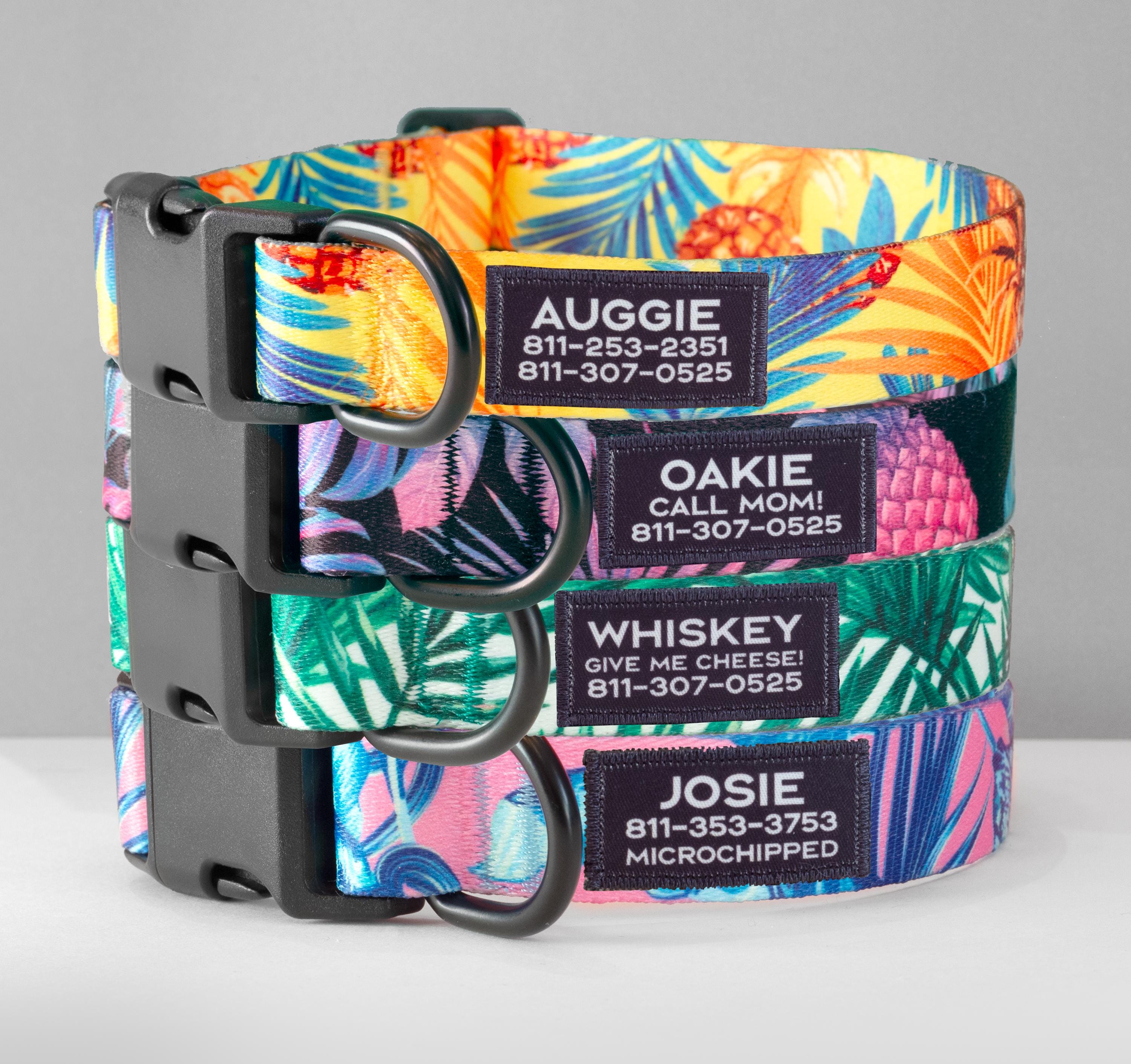 Personalized Dog Collar Aloha Series | Customized | Personalize | Custom | Hawaiian