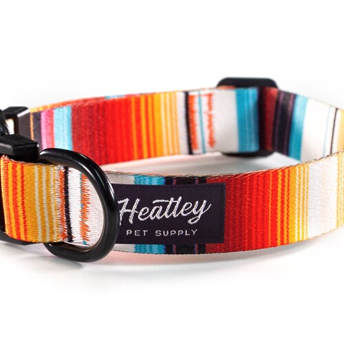 Mexican Serape Dog Collar Summer Blanket Pattern Etsy