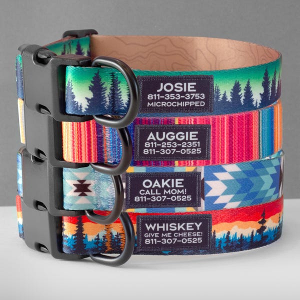 Personalized Dog Collar | Customized | Personalize | Custom | Pattern