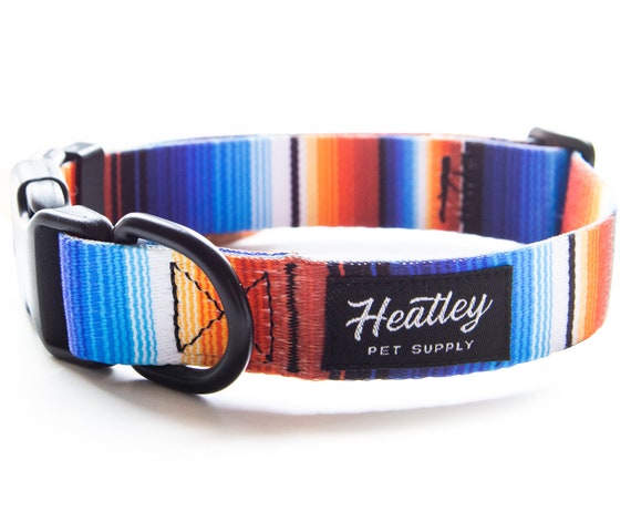 Mexican blanket dog collar Outlet
