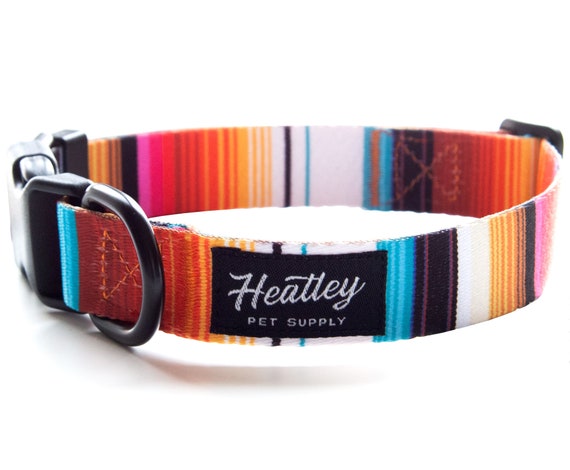 Mexican blanket dog collar Outlet