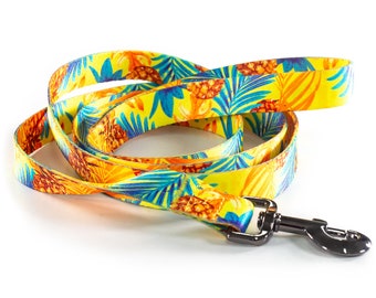 Laisse hawaïenne Aloha pour chien - Tropical | Tropique | Coloré | Palmiers