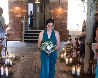 Multiway Jumpsuit: Multi-Way Bridesmaid Dress Handmade