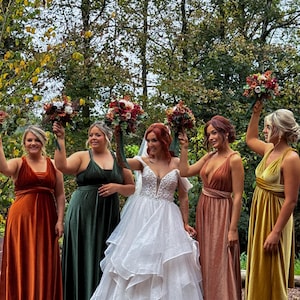 Khaki Bridesmaid Dress - Etsy