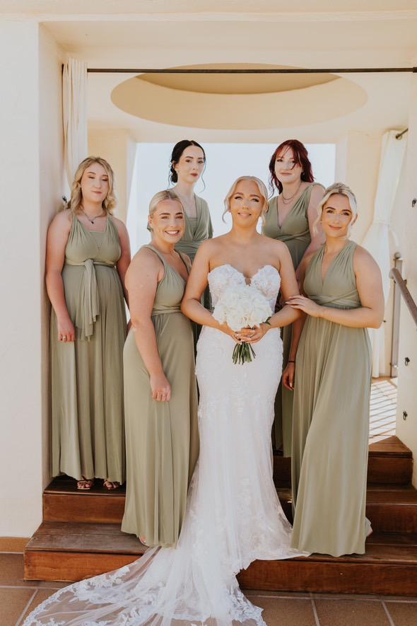 Light Olive Multiway Bridesmaid Dress: Hanndmade, Prom Dress, Evening Gown  - Etsy Israel