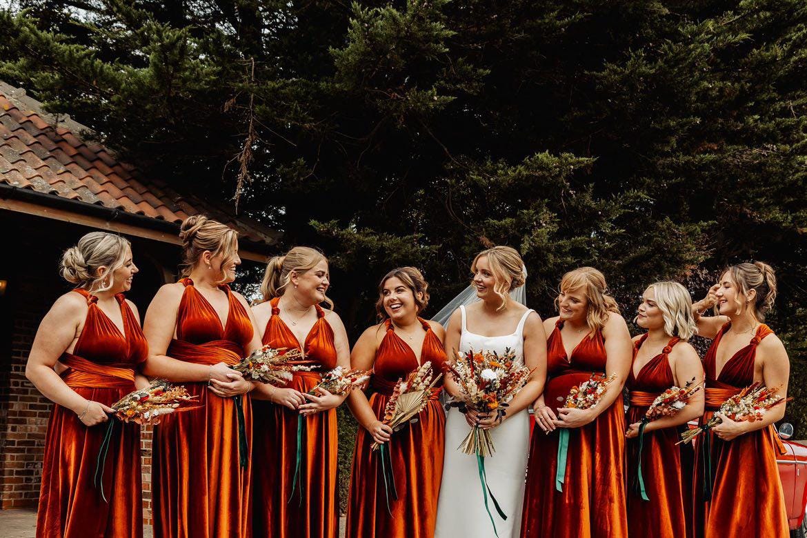 slim fit dress slacks Gorgeous Red Mermaid African Bridesmaid Dresses main image 1