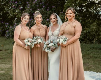 toffee bridesmaid dresses KissProm